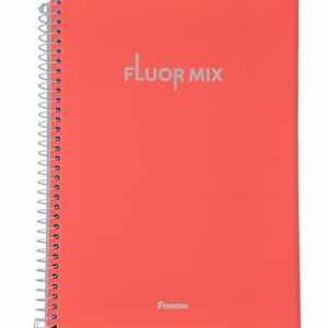 Caderno Foroni Fluor Mix 1 Matéria