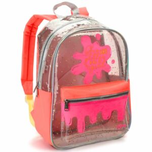 Mochila Transparente Rosa