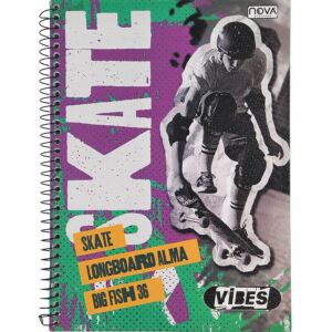 Caderno Nova Vibes 1 matéria