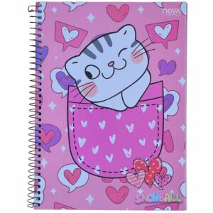 Caderno Nova Snowball 1 matéria