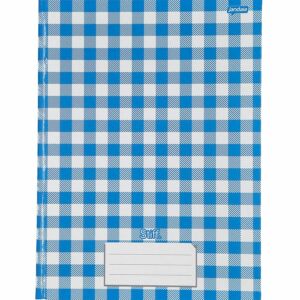brochura Stiff Listrado azul