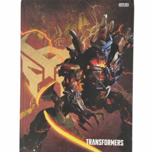 Caderno brochura Transformers