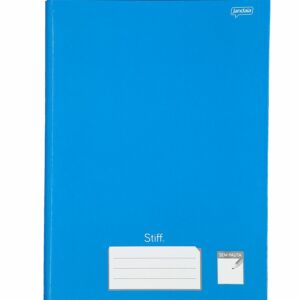Caderno brochura Stiff azul