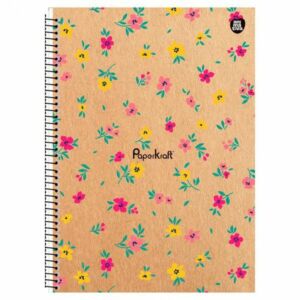 Caderno 10 Matérias Paper Kraft