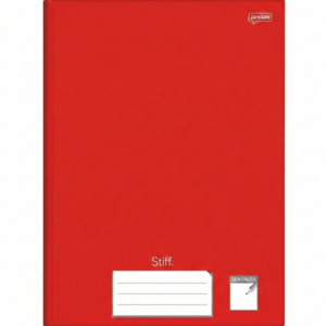 Caderno Brochura Vermelho