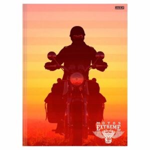 Caderno brochura 1/4 80 Motos
