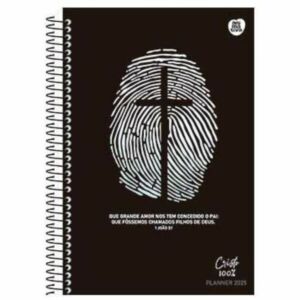 Caderno Cristo 100 80 Folhas – Fé & Qualidade São Domingos