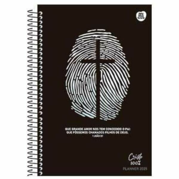 Caderno Cristo 100 80 Folhas – Fé & Qualidade São Domingos