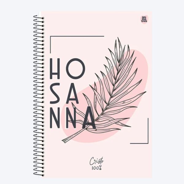 Caderno Cristo 100 80 Folhas – Fé & Qualidade São Domingos - Imagem 2