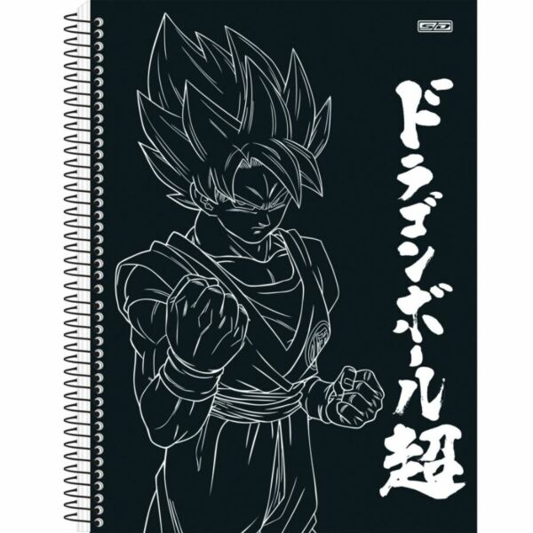 Caderno Dragon Ball - 1 Matéria, 80 Folhas São Domingos - Imagem 2