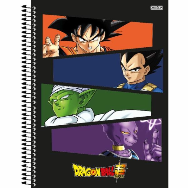 Caderno Dragon Ball - 1 Matéria, 80 Folhas São Domingos - Imagem 6