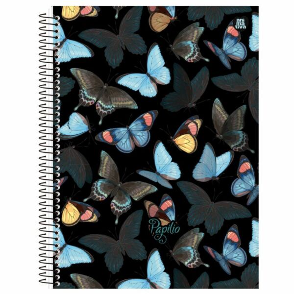 Caderno Papilio 80 Folhas – Borboletas & Qualidade São Domingos - Imagem 4