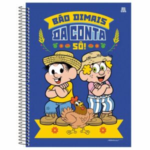 Caderno Chico Bento 80 Folhas
