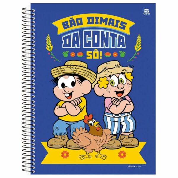 Caderno Chico Bento 80 Folhas