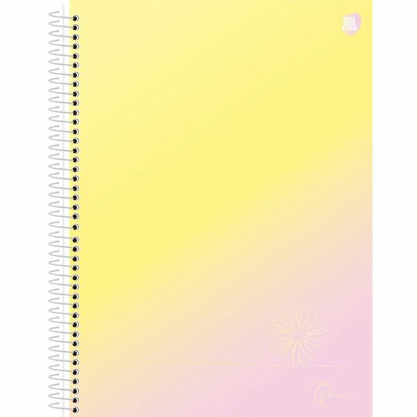 Caderno Universitário Clean São Domingos – 80 Folhas - Imagem 2