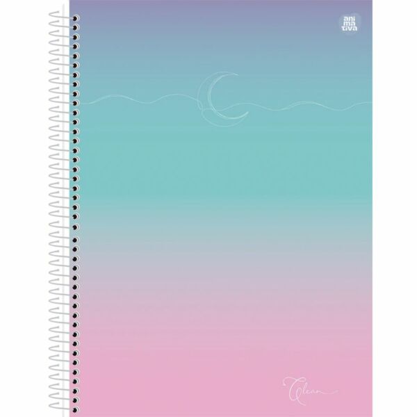 Caderno Universitário Clean São Domingos – 80 Folhas - Imagem 3