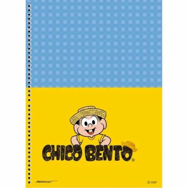 Caderno Chico Bento 80 Folhas 1 Matéria São Domingos - Imagem 5