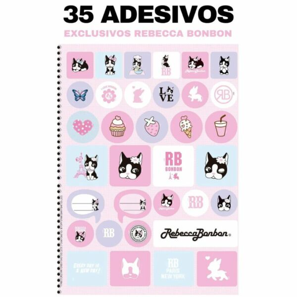 Caderno Rebecca Bonbon 80 Folhas – São Domingos - Imagem 6