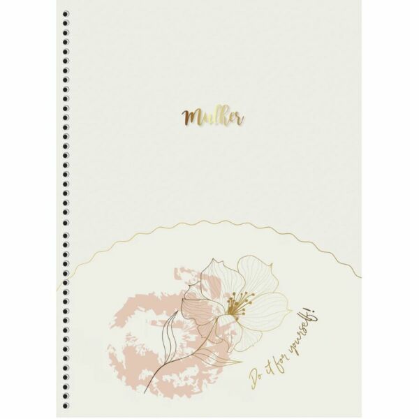 Caderno Mulher 80 Folhas 1 Matéria Animativa - Imagem 6