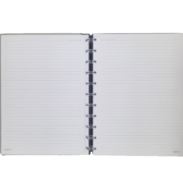 Caderno Inteligente Listra Color 1 materia – Organização Dinâmica e Estilo Sustentável em Cada Página - Imagem 2