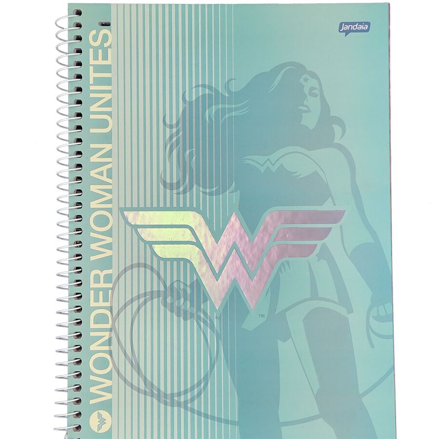 Caderno Mulher Maravilha 1 Matéria - Imagem 2