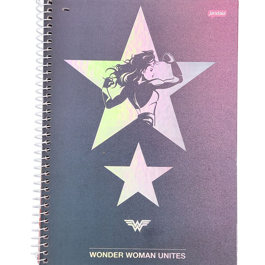 Caderno Mulher Maravilha 1 Matéria - Imagem 3