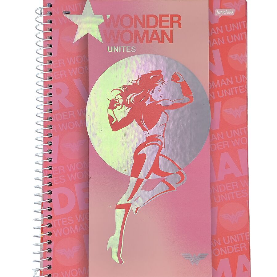 Caderno Mulher Maravilha 1 Matéria - Imagem 4