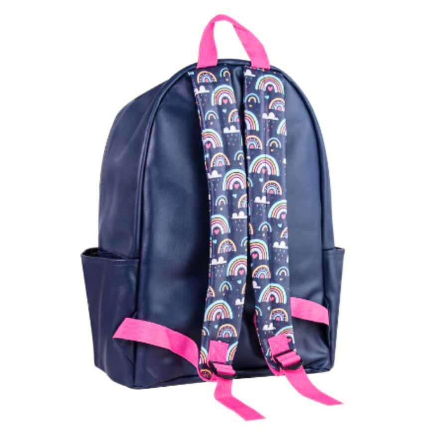 Mochila Escolar BRW PU Arco-Íris S2 - Imagem 2