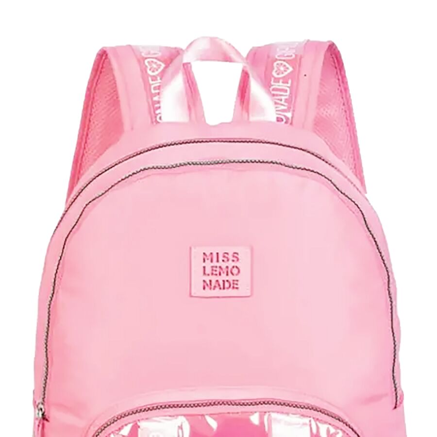 Mochila Escolar Miss Lemonade DKT Rosa s2 - Imagem 4