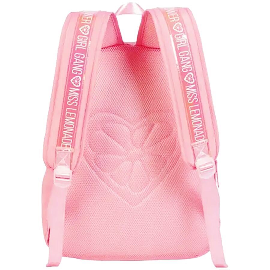Mochila Escolar Miss Lemonade DKT Rosa s2 - Imagem 3