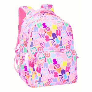 Mochila Juvenil Marshmallow Funny Rosa