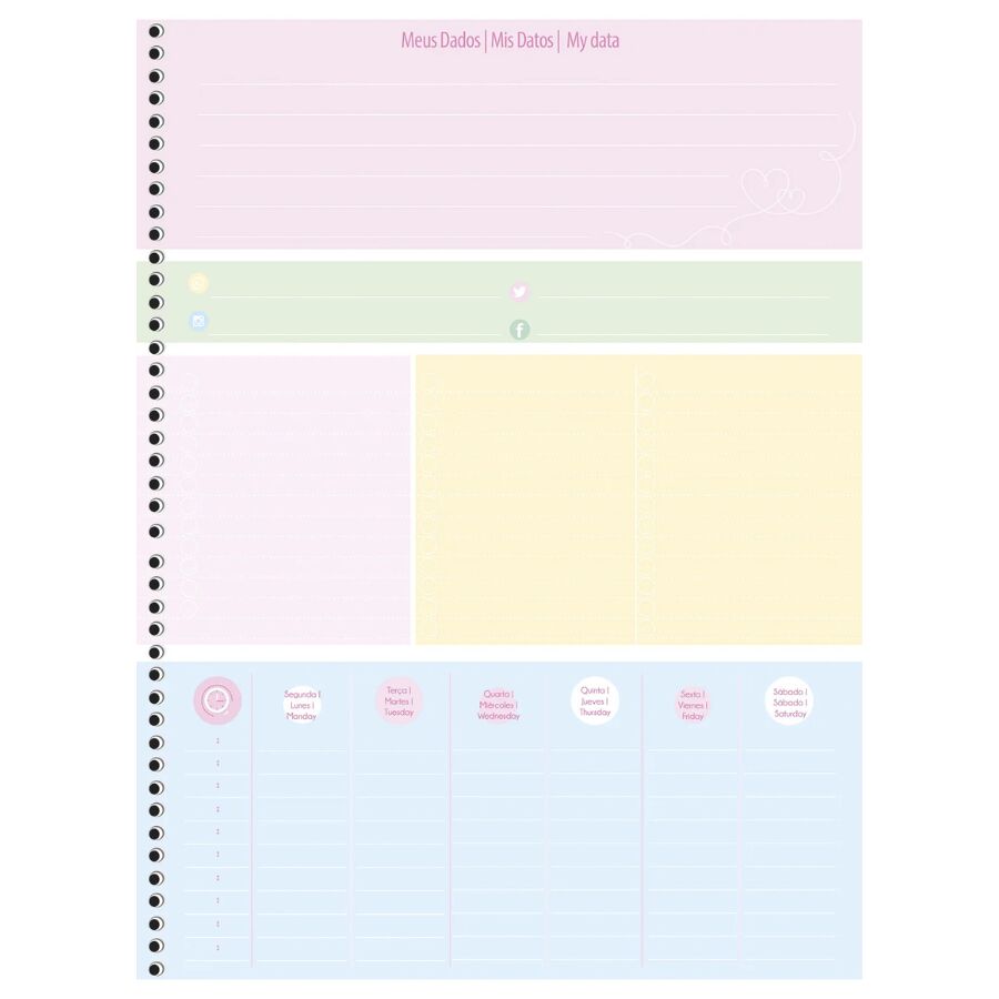 💫 Caderno Clean 1 Matéria - Imagem 5