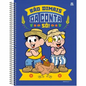 Caderno Chico Bento 80 Folhas 1 Matéria São Domingos