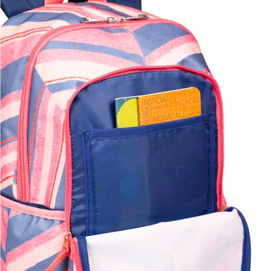 Mochila Magic Listras Sestini 2 compartimentos - Imagem 4