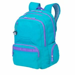 Mochila Escolar Sestini Paul Frank Premium Azul Claro