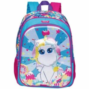 Mochila Escolar Sestini Unicórnio 3D