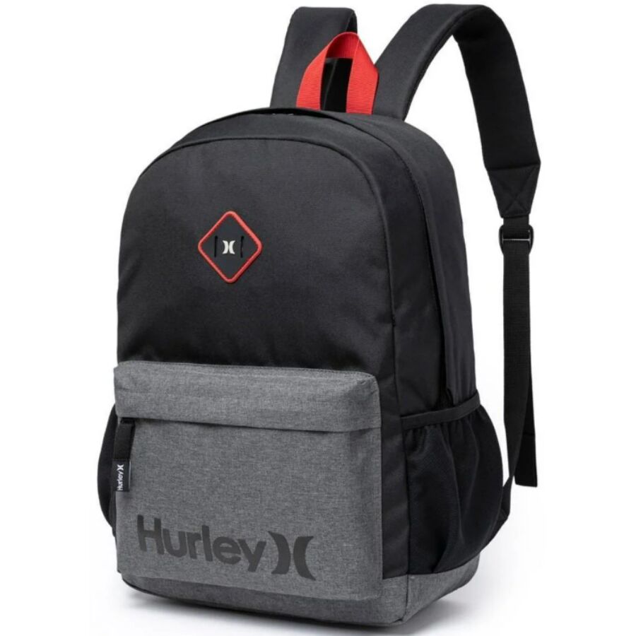 Mochila Hurley HY0043 Preto e Cinza - Imagem 2