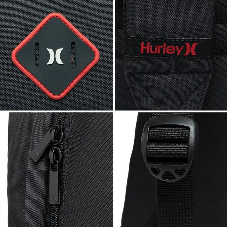 Mochila Hurley HY0043 Preto e Cinza - Imagem 6