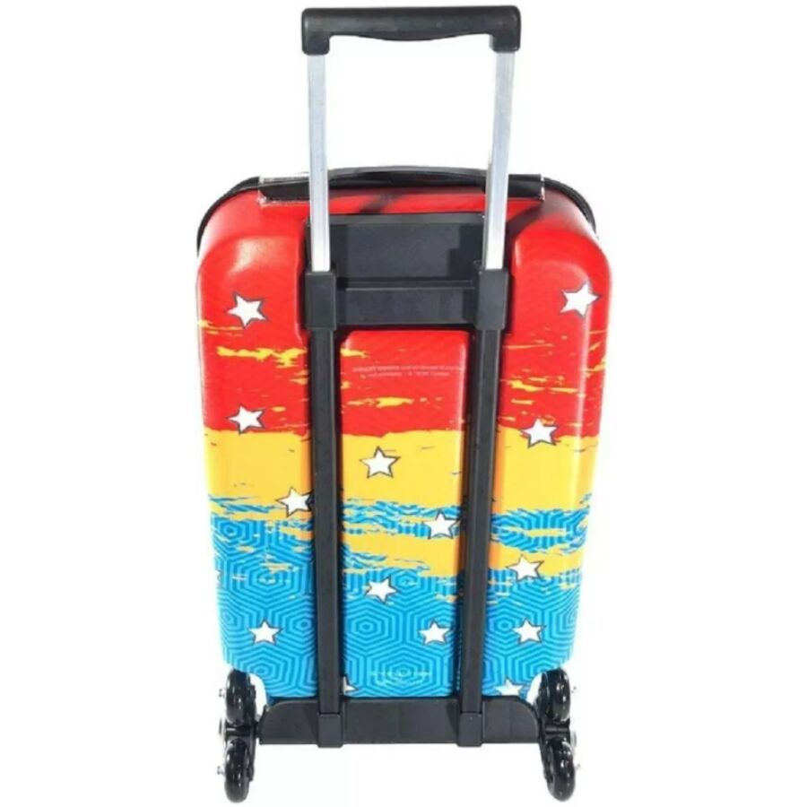 Mala Wonder Woman diplomata 3 rodas - Imagem 4