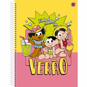 Caderno Turma da monica Animativa 1 materia