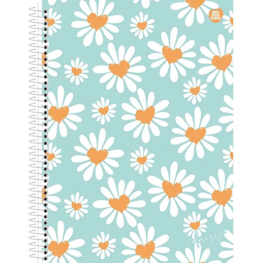 Caderno Daisy Animativa 1 materia