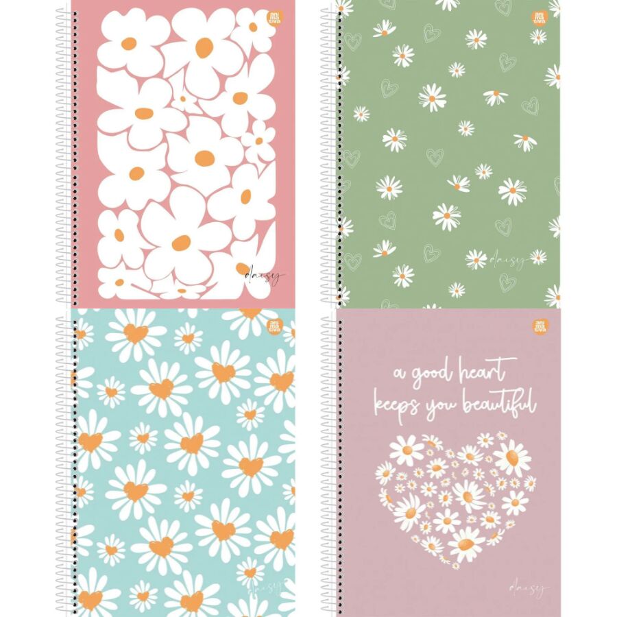 Caderno Daisy Animativa 1 materia - Imagem 5