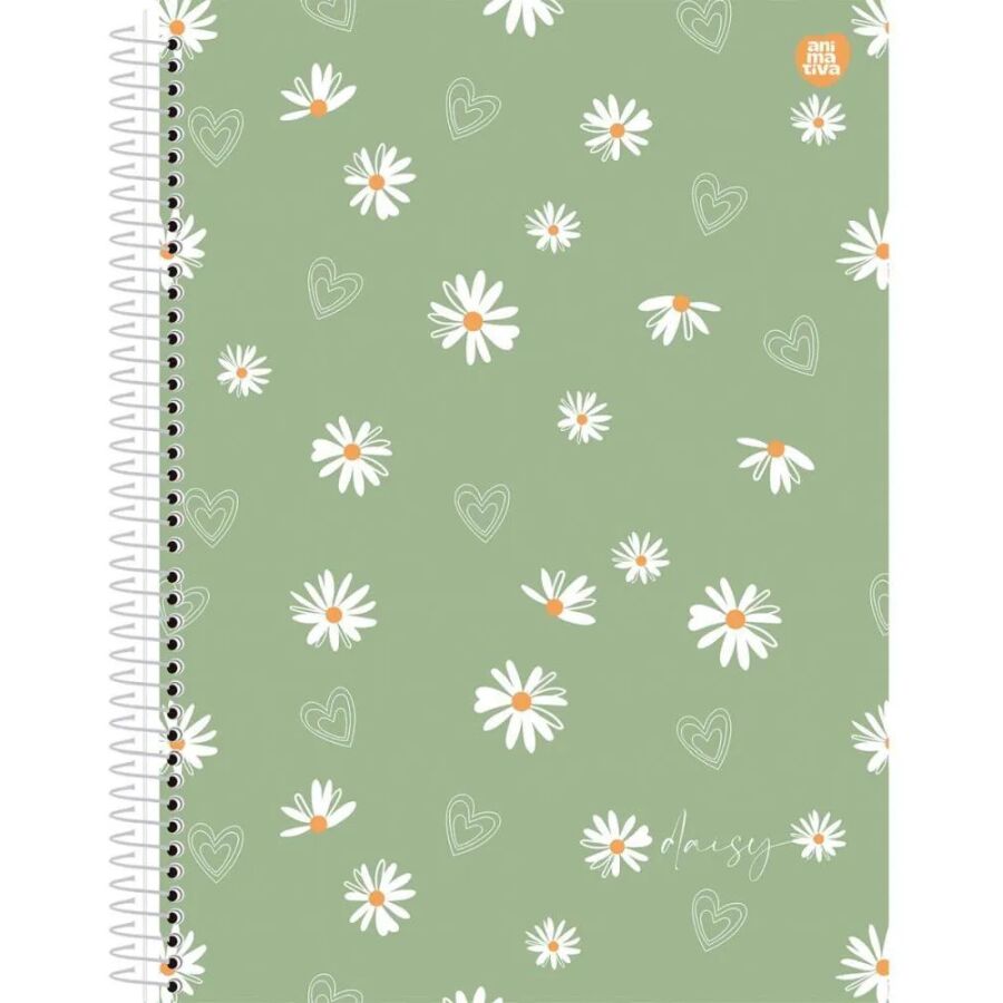 Caderno Daisy Animativa 1 materia - Imagem 2