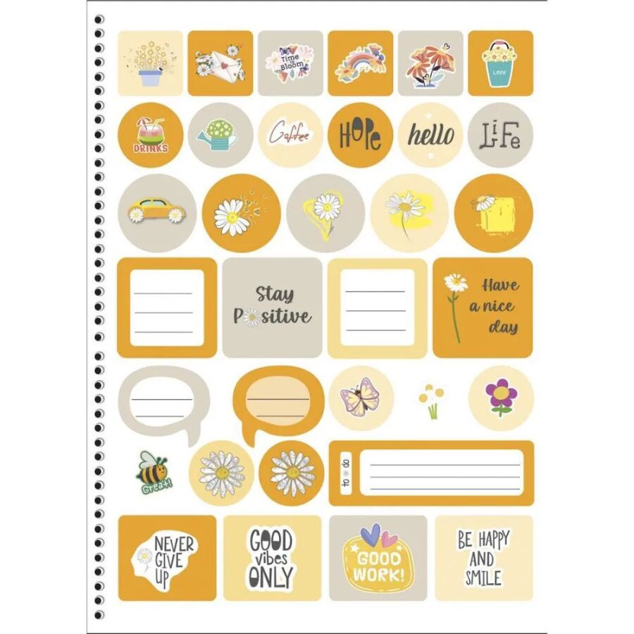 Caderno Daisy Animativa 1 materia - Imagem 6