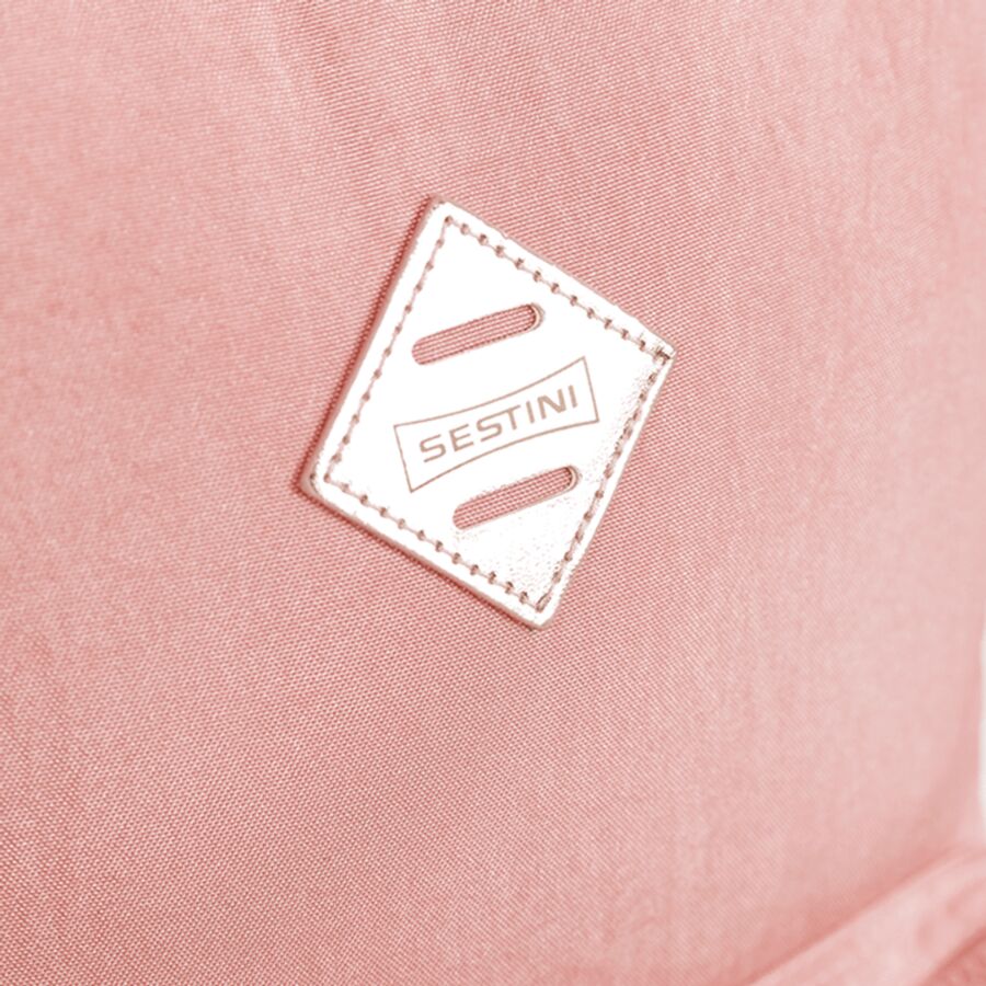 Mochila Sestini Magic Rosa – Estilo, Charme e Conforto no Dia a Dia - Imagem 10