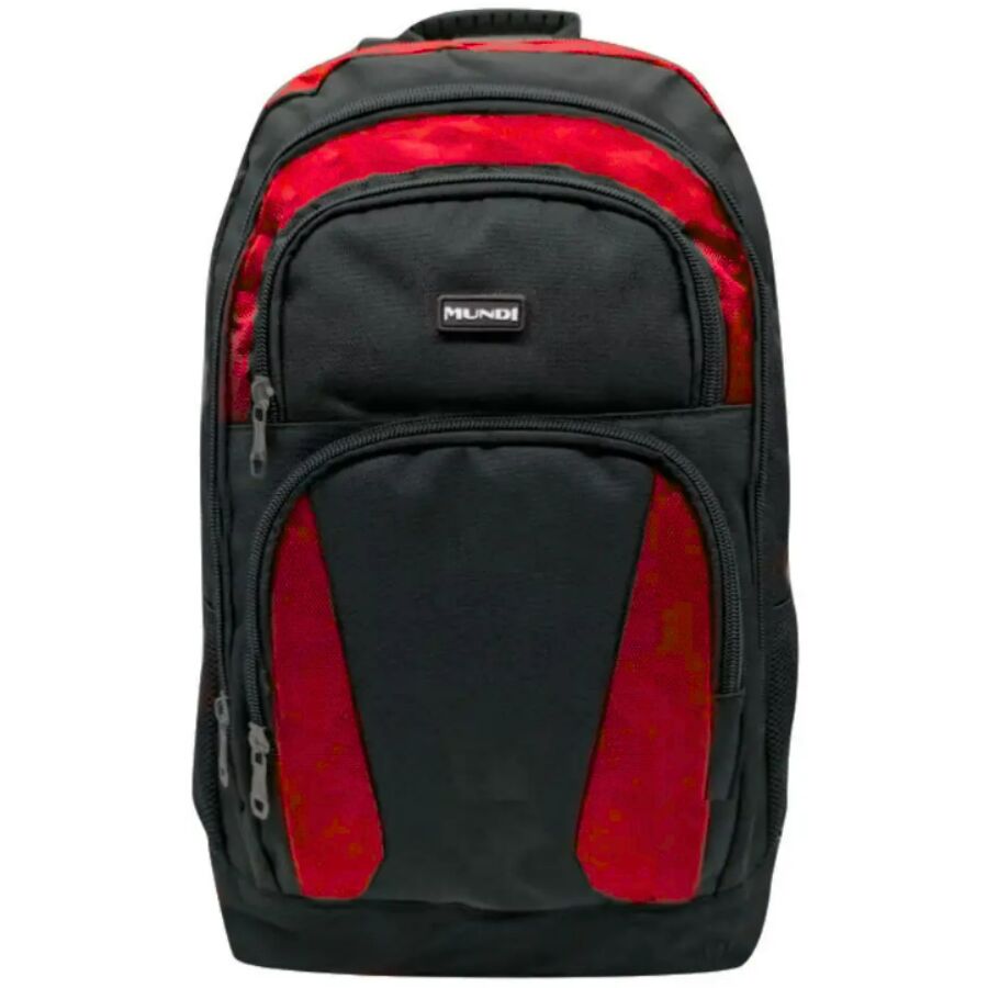 Mochila Mundi Preta Vermelha