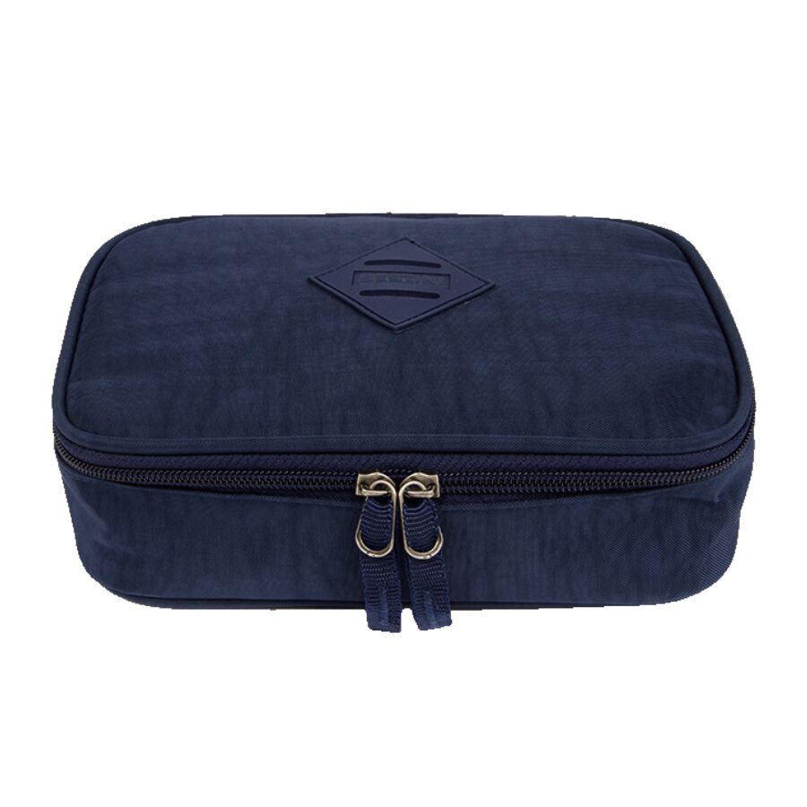 Estojo Box Crinkle Azul