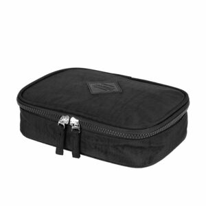 Estojo Box Crinkle Preto