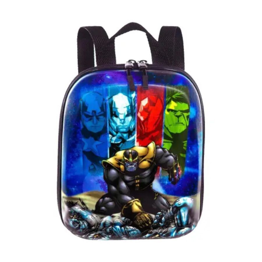 mochila mala hulk Monster Trucks com rodinha KIT 3 rodas - Imagem 2