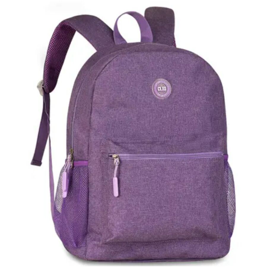 Mochila Clio Poa Roxa 2 compartimentos